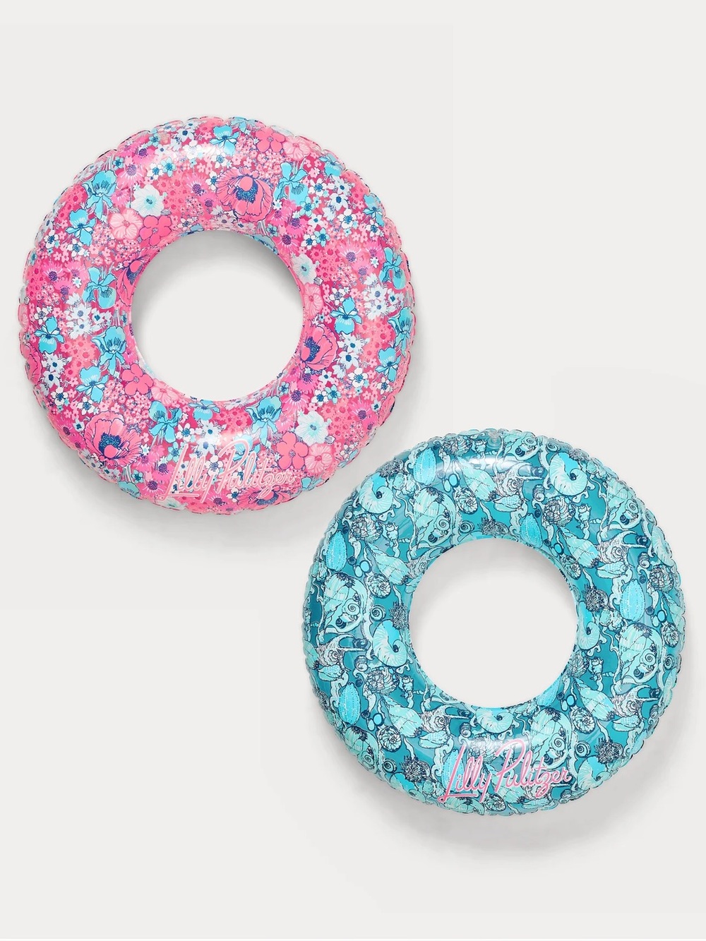 NWT Lilly Pulitzer Set of Two Pool Tubes